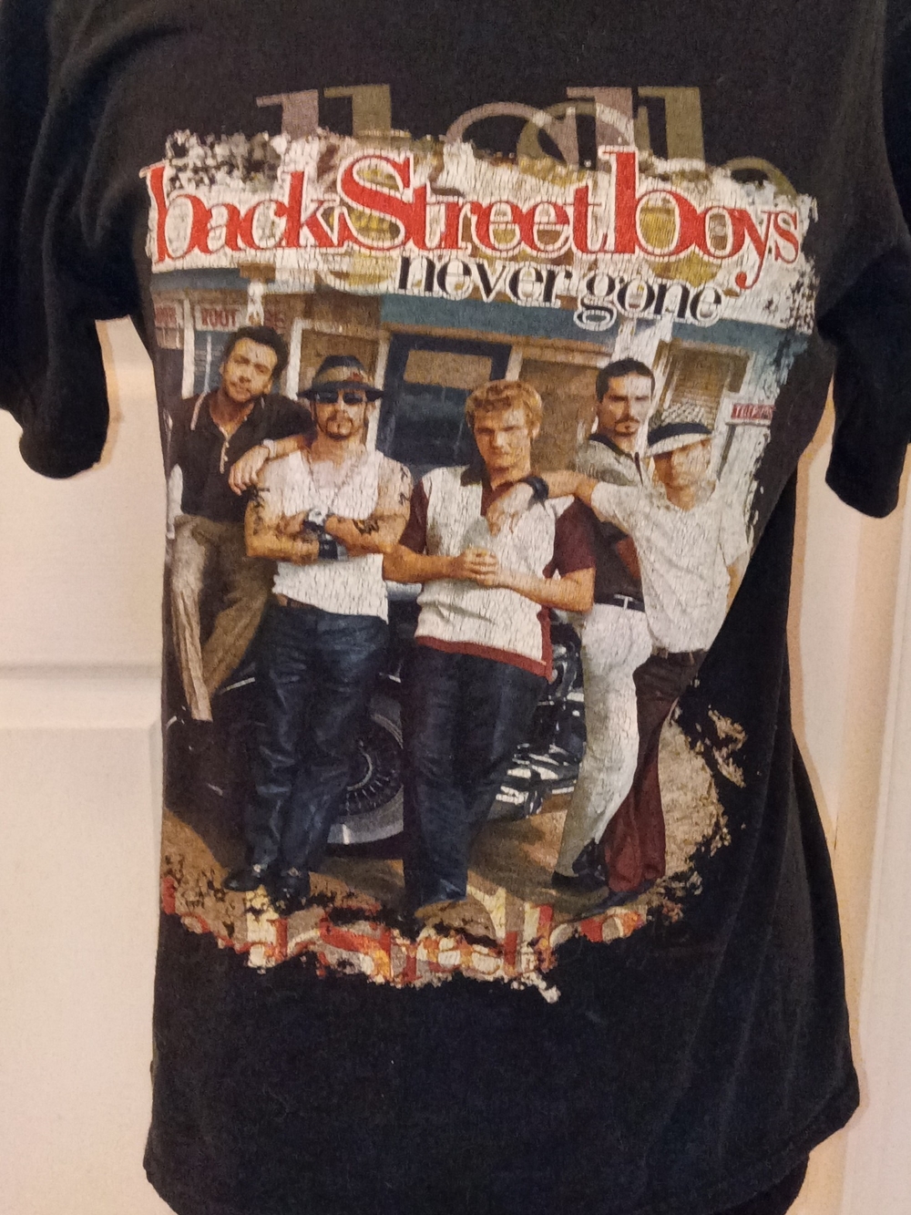 Backstreet Boys Never gone 2005 tour shirt